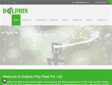 Tablet Screenshot of dolphinpipe.com